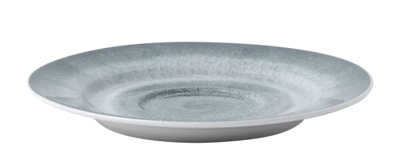Lunasol Elements Vulcano Kaffeetasse – 8-teiliges Set, 220 ml, Ø 15,5 cm, Steingut, Hellgrau