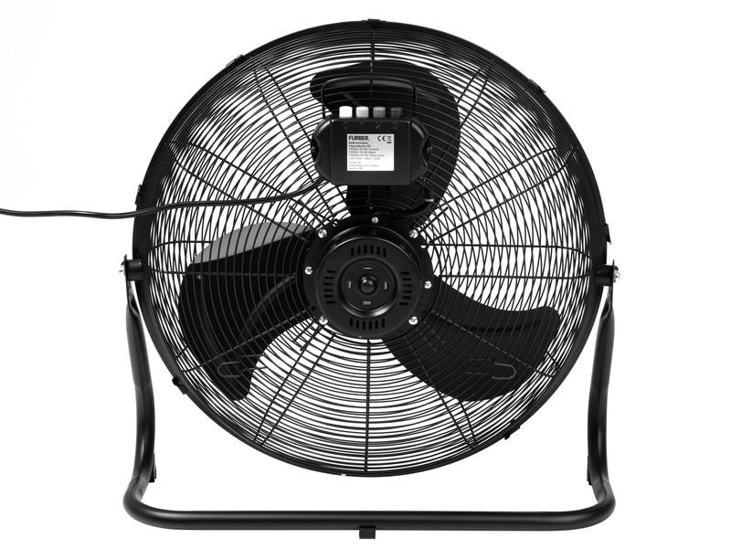 Furber. Furber Bodenventilator Vayu-Industry F01252 – 50 cm (20"), 3 Stufen, 125 W, 62 dB(A), Silber