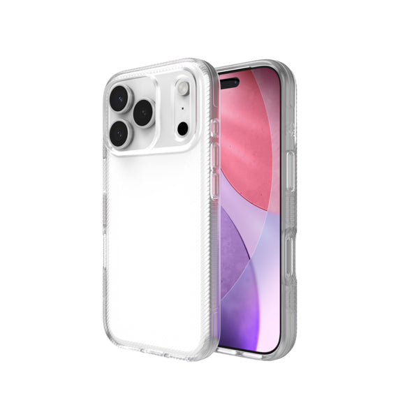 ZAGG Luxe Backcover – für Apple iPhone 17 Pro, MagSafe, Graphen, Transparent, bis 3 m Sturzsicher