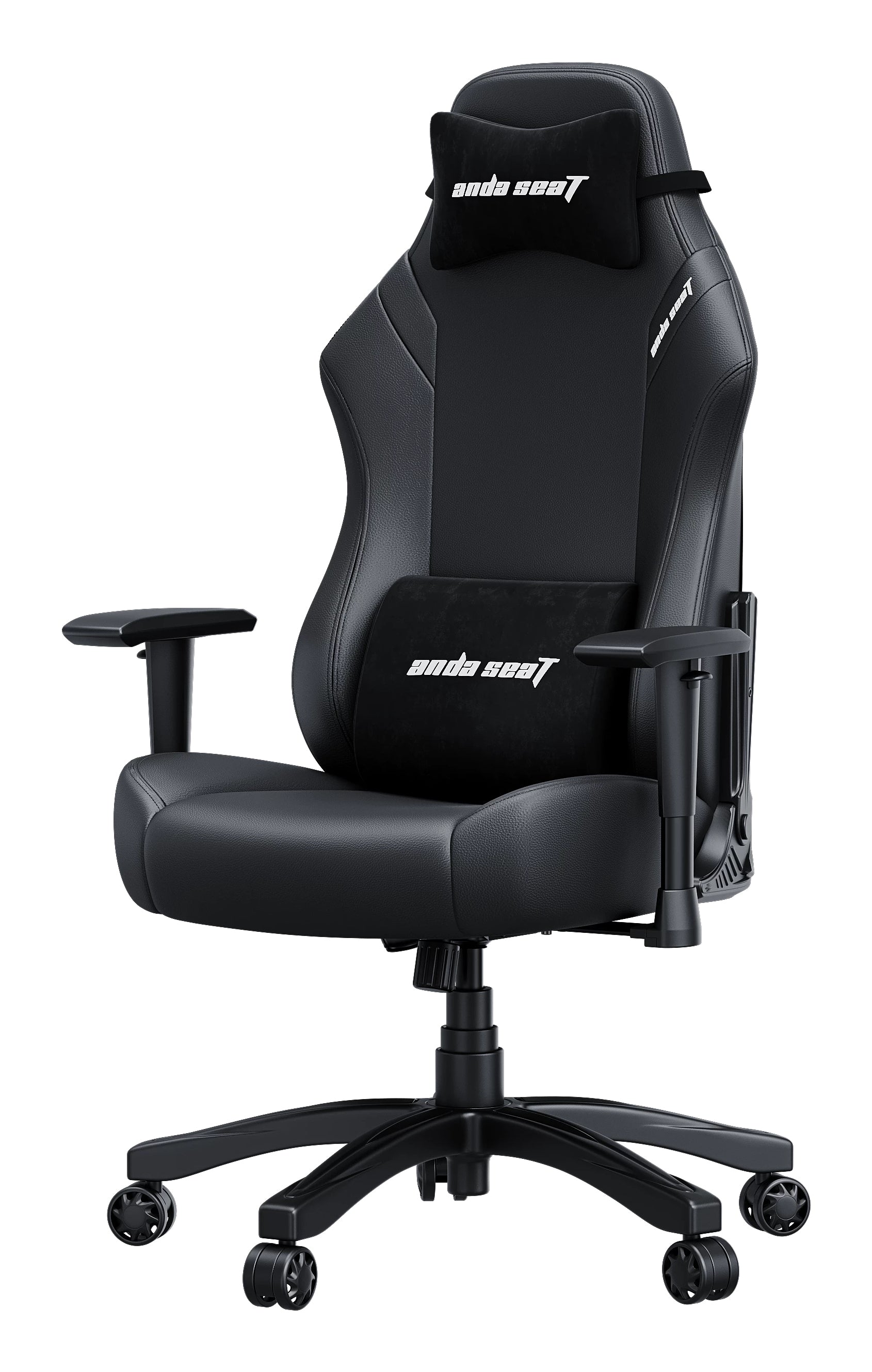 Anda Seat Konferenzstuhl Luna – 90 kg, Kunstleder, Schwarz
