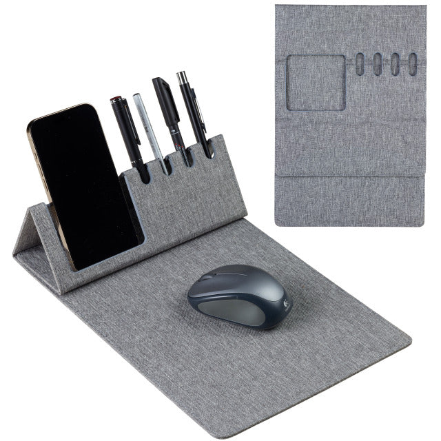 Kolma Multifunktionale Mausmatte – Grau, 215 × 315 × 8 mm