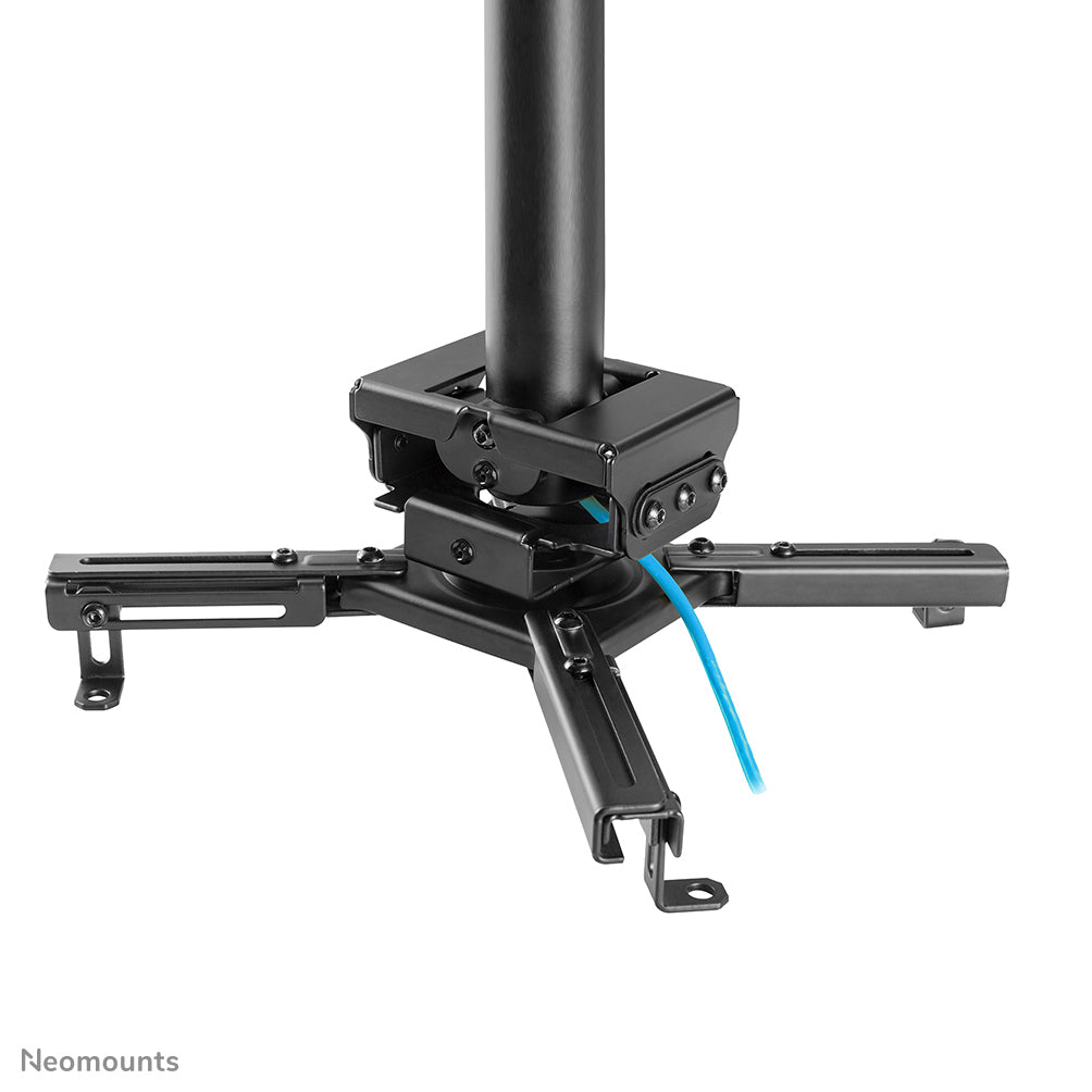 Neomounts CL25-530BL1 – Beamer Deckenhalterung, H 25,5 cm, 45 kg, schwenk-/neigbar, 360°, schwarz