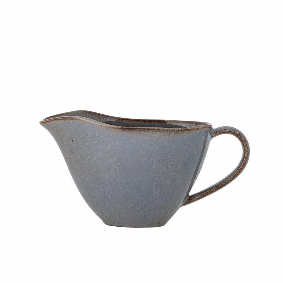Bloomingville Saucenschale Sandrine – 340 ml, 8 × 20 × 10,5 cm, Steinzeug, spülmaschinenfest