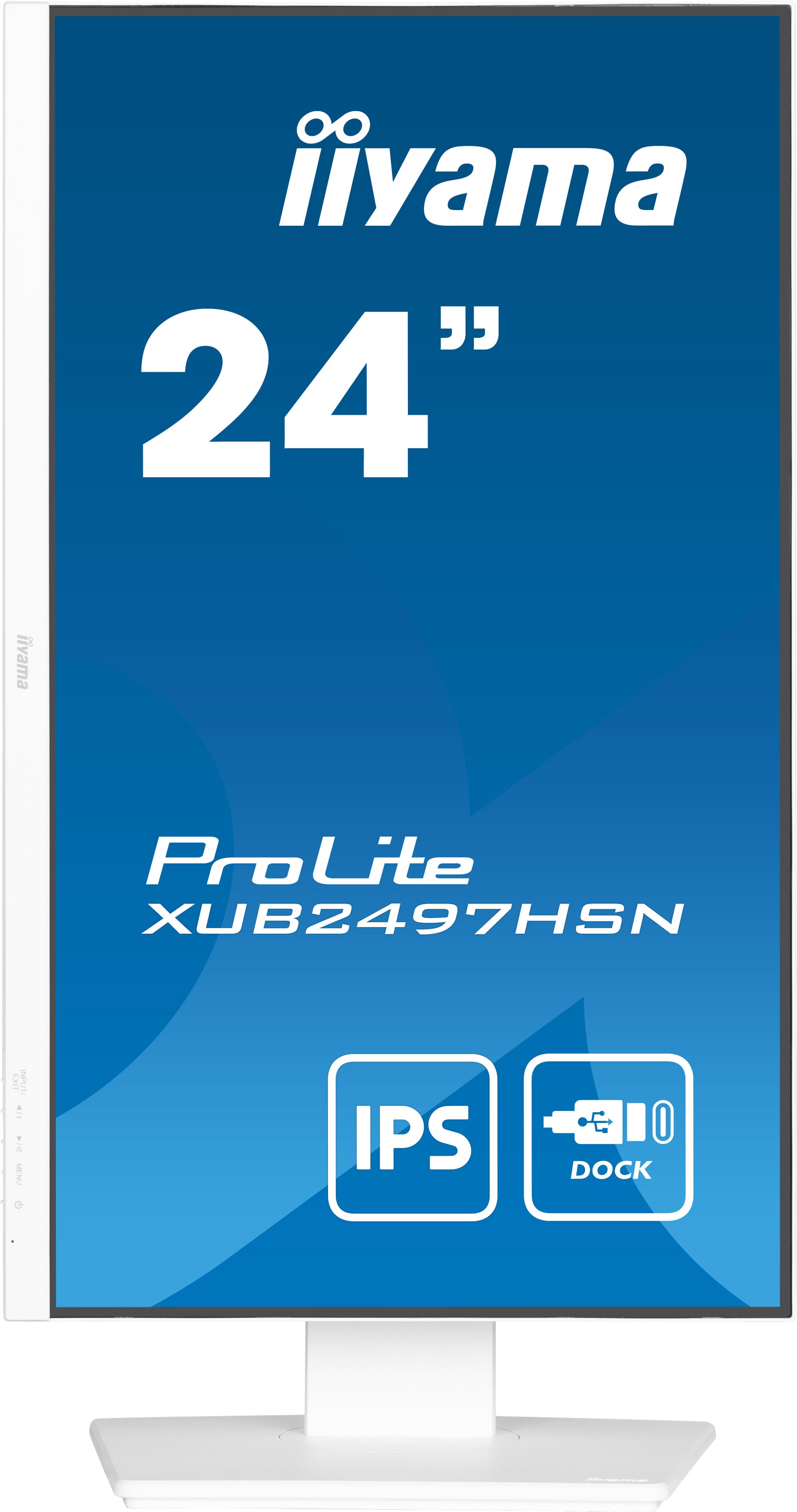 iiyama ProLite XUB2497HSN-W2 – Monitor, 23,8" 1920 × 1080 (Full HD), IPS, 300 cd/m²