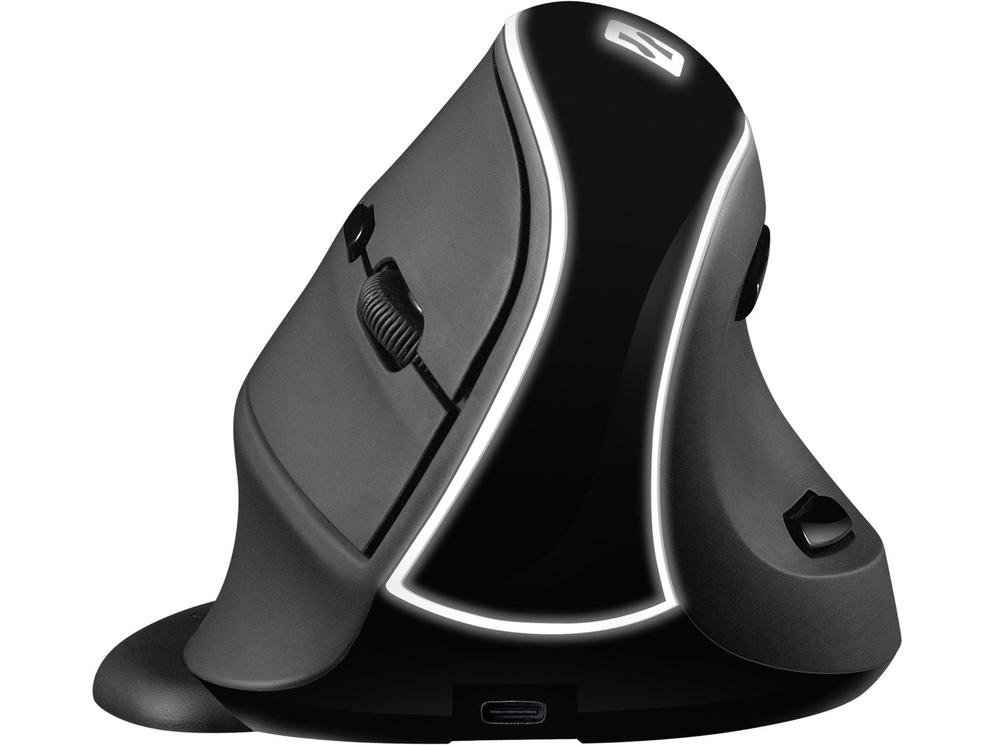 Sandberg Vertical Mouse Pro Ergonomische Maus – kabellos, vertikal