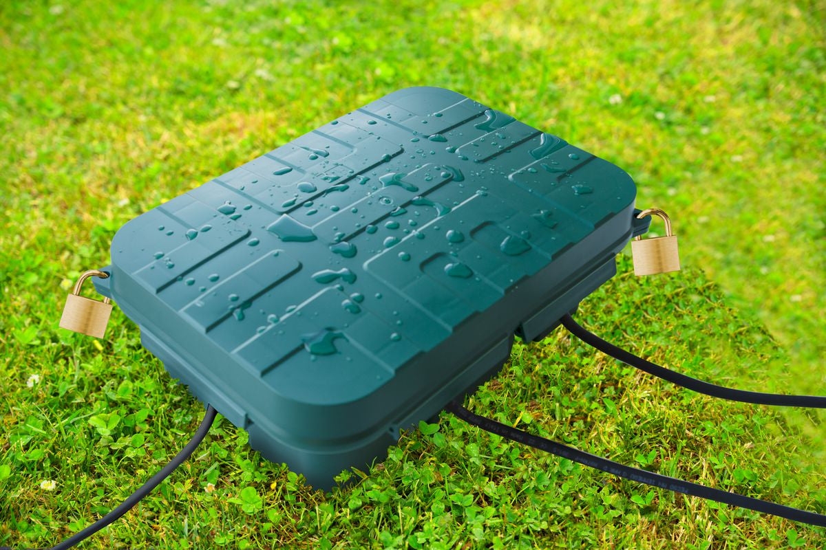 Max Hauri AG Max Hauri – Kabelbox, IP55, Grün, Polypropylen (PP)