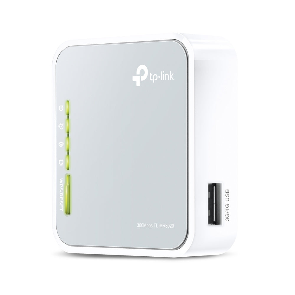 TP-Link TL-MR3020 – WLAN-Router – Wi-Fi 4 Single-Band (2,4 GHz), 300 Mbit/s