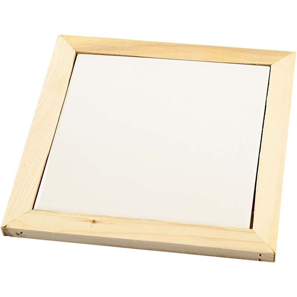 Creativ Company Untersetzer – 10,8 × 10,8 × 0,5 cm, Kork, Braun