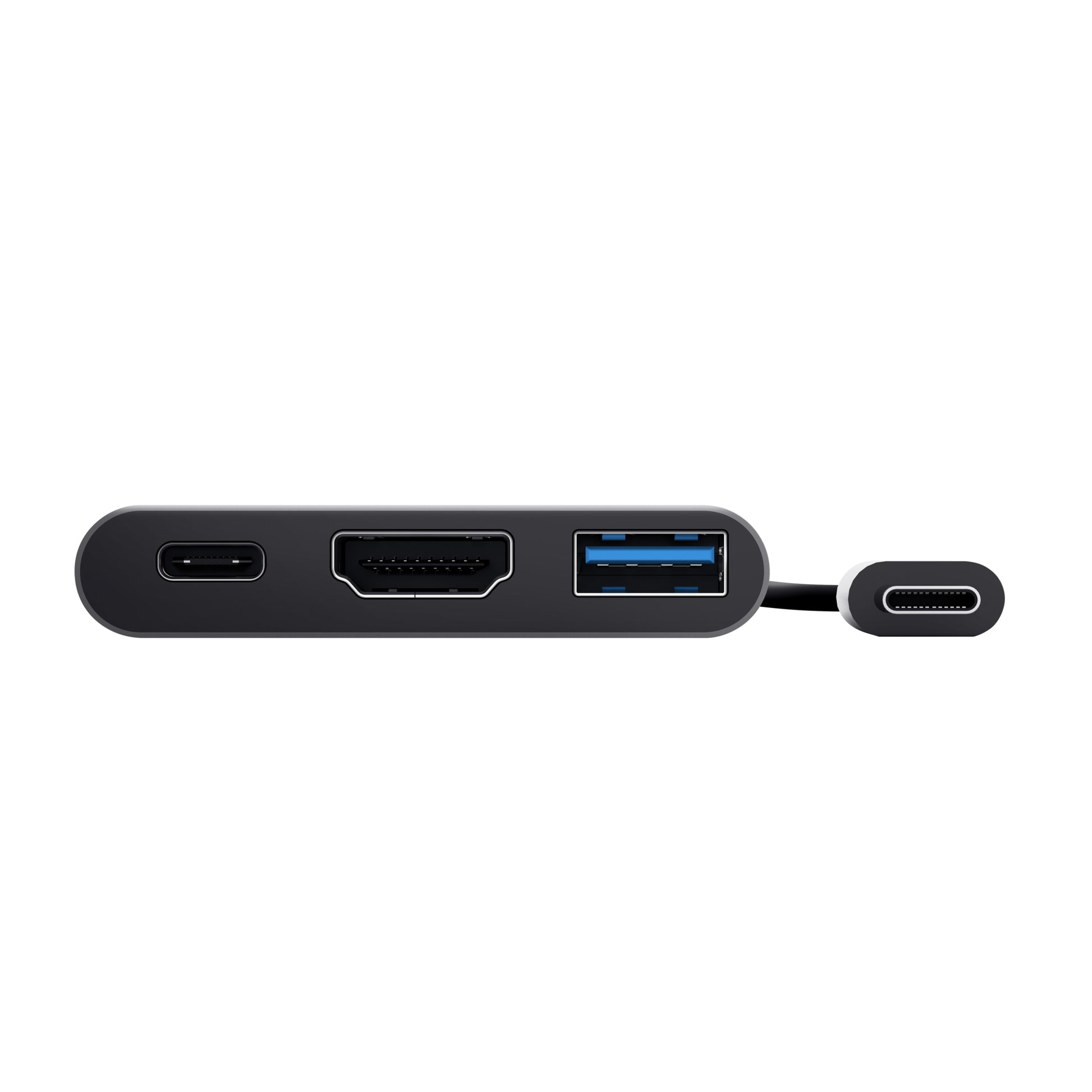 Trust Dalyx Multiport-Adapter – USB-C, 1× HDMI, 1× USB-A, 100 W PD, für Windows/Mac/Android