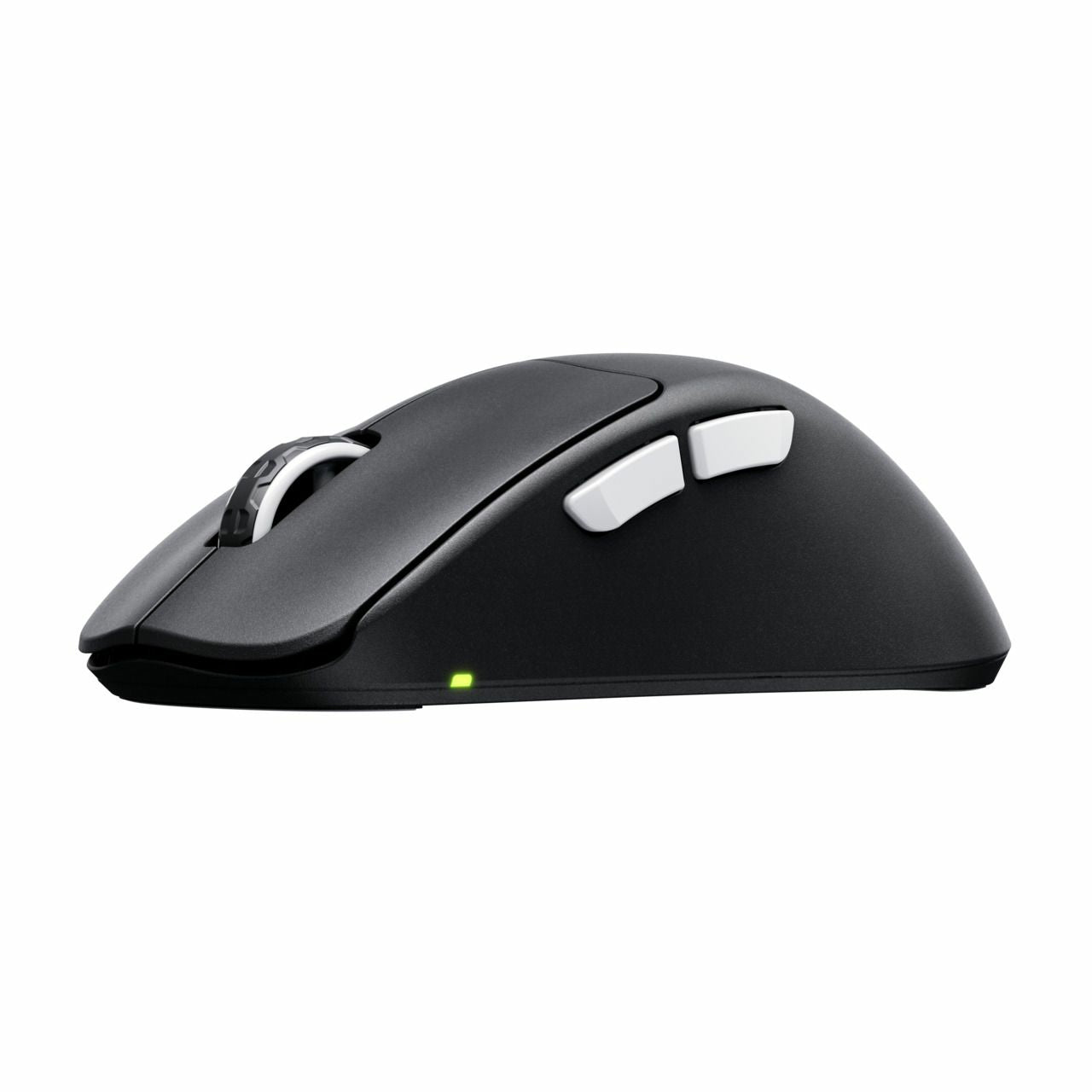 CHERRY XTRFY M64 Pro – Gaming-Maus – Kabellos (2,4 GHz), 26000 DPI, Schwarz/Silber