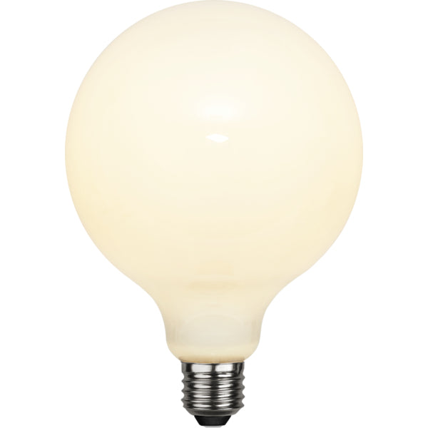 Star Trading LED-Leuchtmittel E27 Globe (G125) – Warmweiss 2700 K, 800 lm, 7,5 W – Transparent