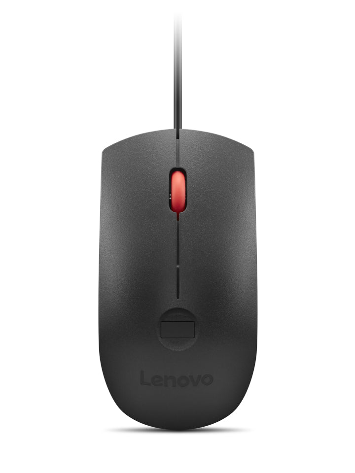 Lenovo 4Y51S24029 – Maus – Kabelgebunden (USB‑A), 2000 DPI, beidhändig, Schwarz