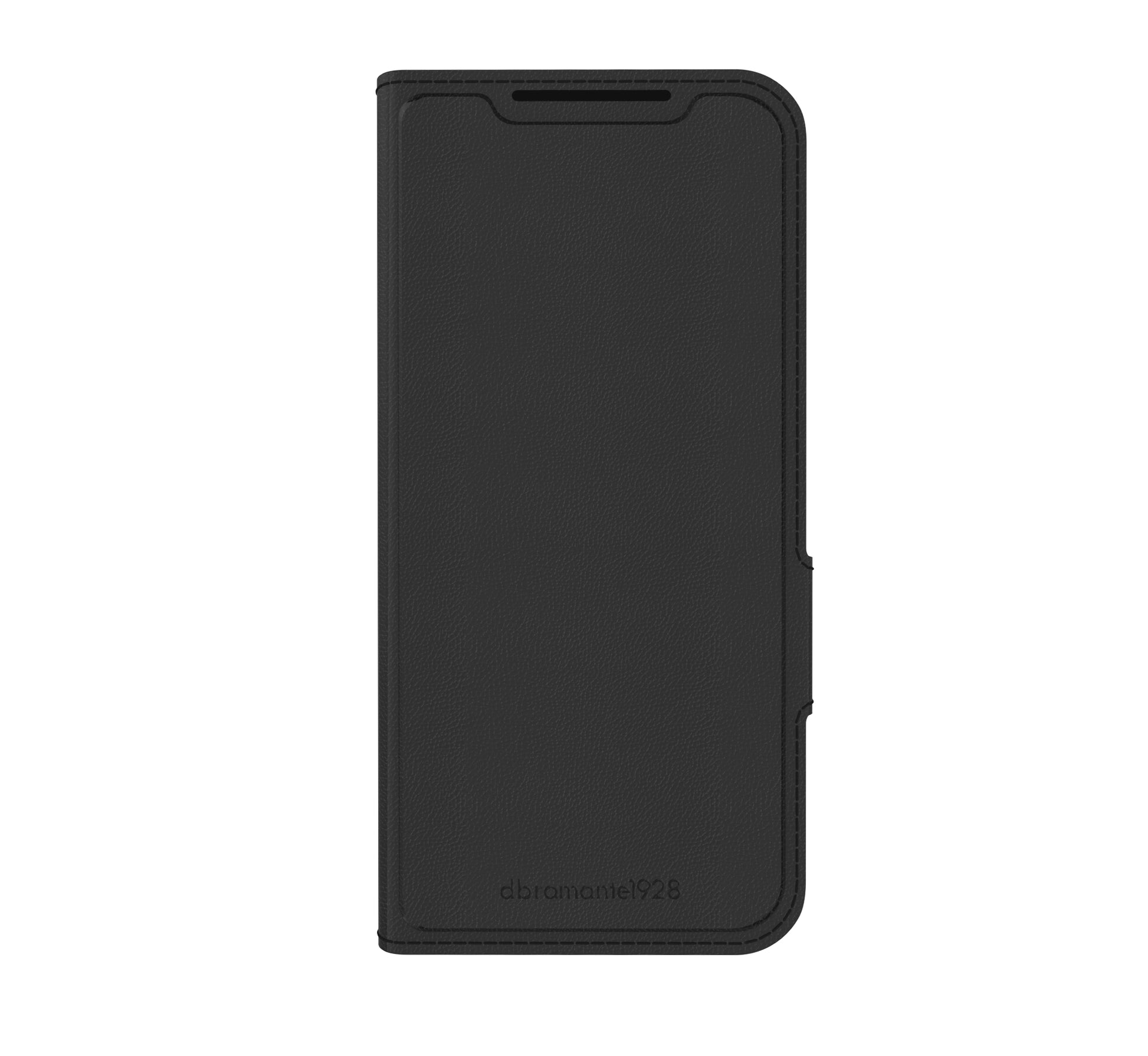 dbramante1928 Oslo Pro Folio – für Google Pixel 8a, mit Ständer, 3 Kartenfächer, PU+Kunststoff, schwarz