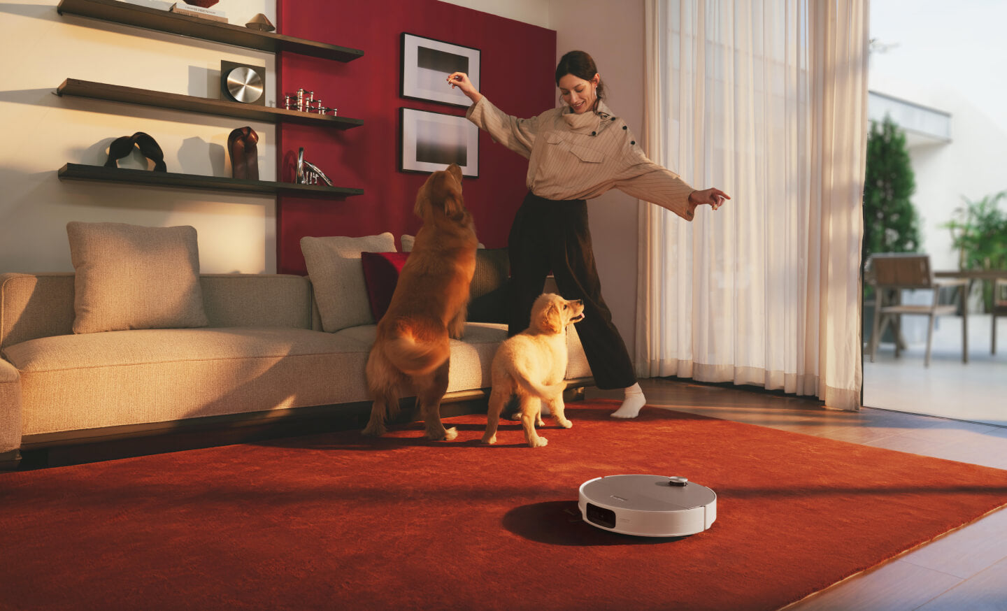 Roborock Saugroboter Saros 20 Sonic, mit Absaugstation, mit Wischfunktion – 36000 Pa, 200 min, Höhe 80 mm