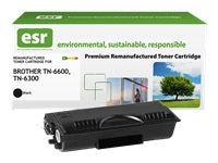 esr TN-6300 Schwarzer Toner – Kompatibel – 6'000 Seiten – für Brother HL-1030/1230/1240 und andere