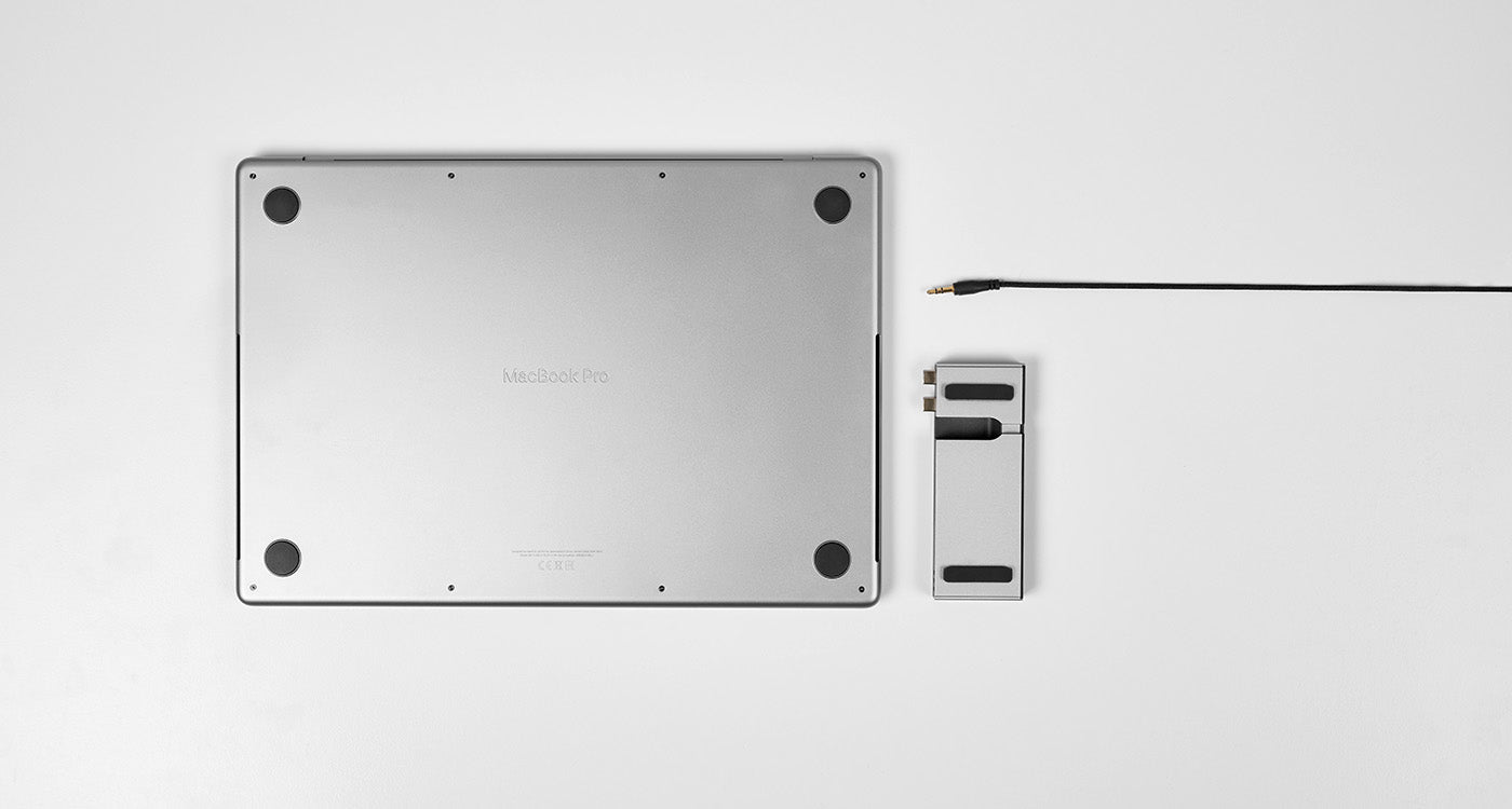 LMP 24418 Dockingstation – USB-C, 1× HDMI, 2× USB-A, 1× USB-C, 100 W PD, GbE, für MacBook Air & Pro M1/M2