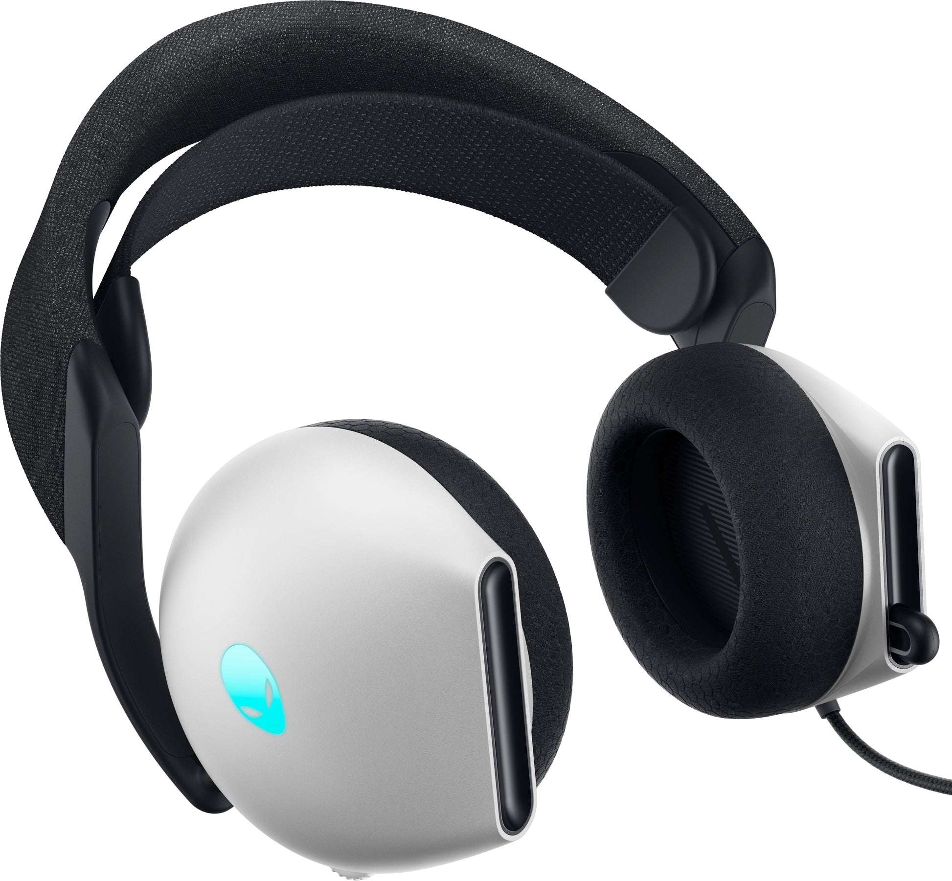 Alienware AW520H Gaming-Headset – Over-Ear, Stereo, Verkabelt (USB-A, 3,5 mm Klinke), Weiss