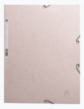 Exacompta Skandi A4 Gummibandmappe – Karton, Pink, 3 Klappen, bis 250 Blatt