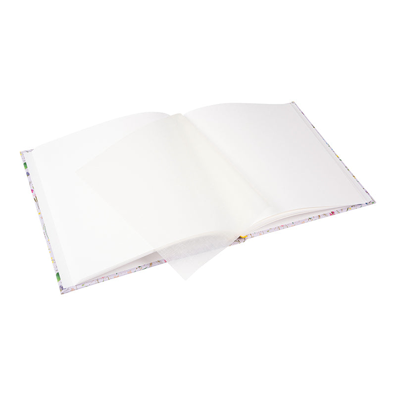 Goldbuch Fotoalbum Summer Meadow – für 100 × 150 mm, lila, Pergamin, 300 × 310 mm
