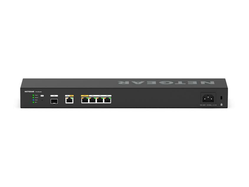NETGEAR Insight PR60X – Security-Gateway/Router, 2,5GbE, 1× SFP, Firewall-Durchsatz 2,4 Gbit/s, Schwarz