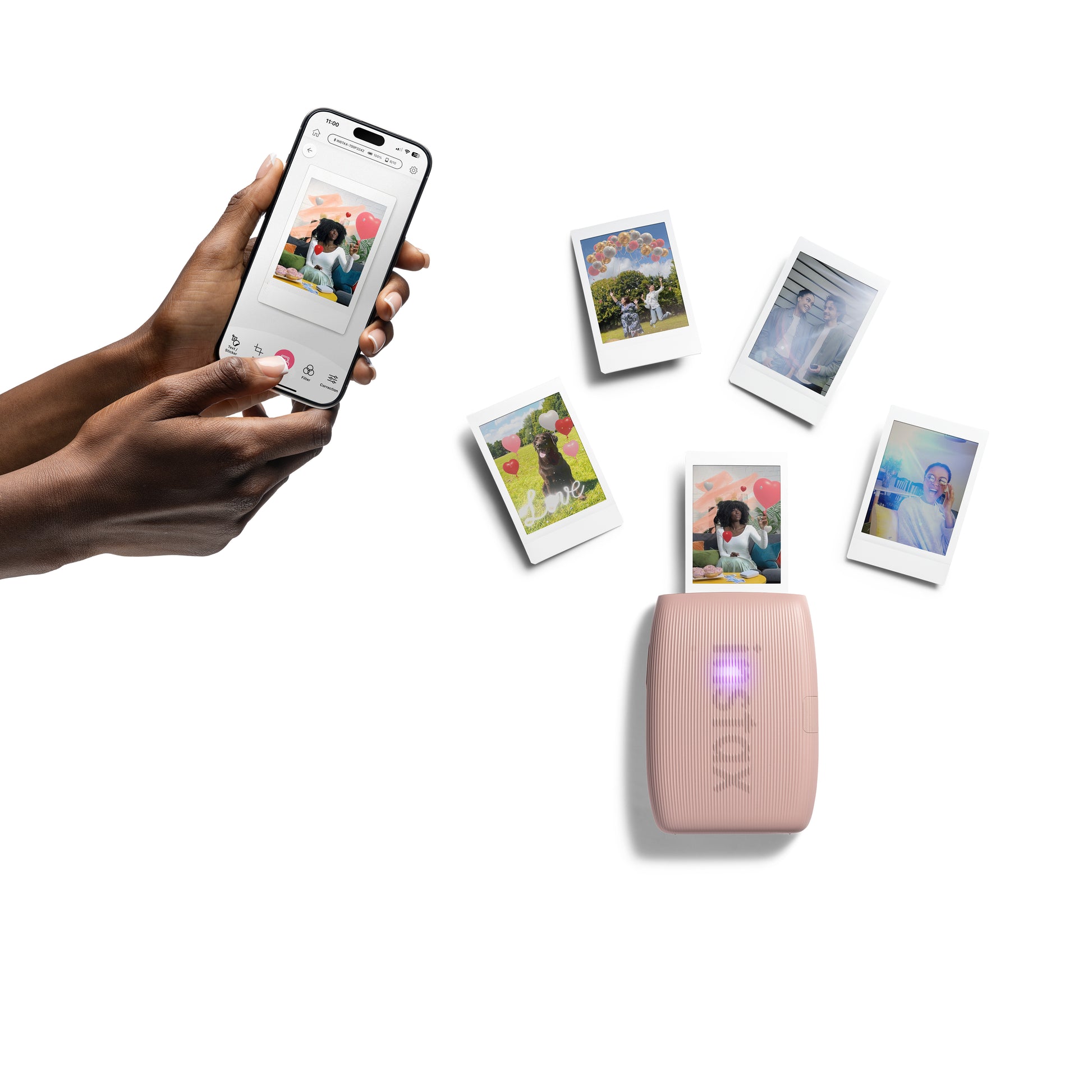 Fujifilm Instax Mini Link3 – Rose, Bluetooth