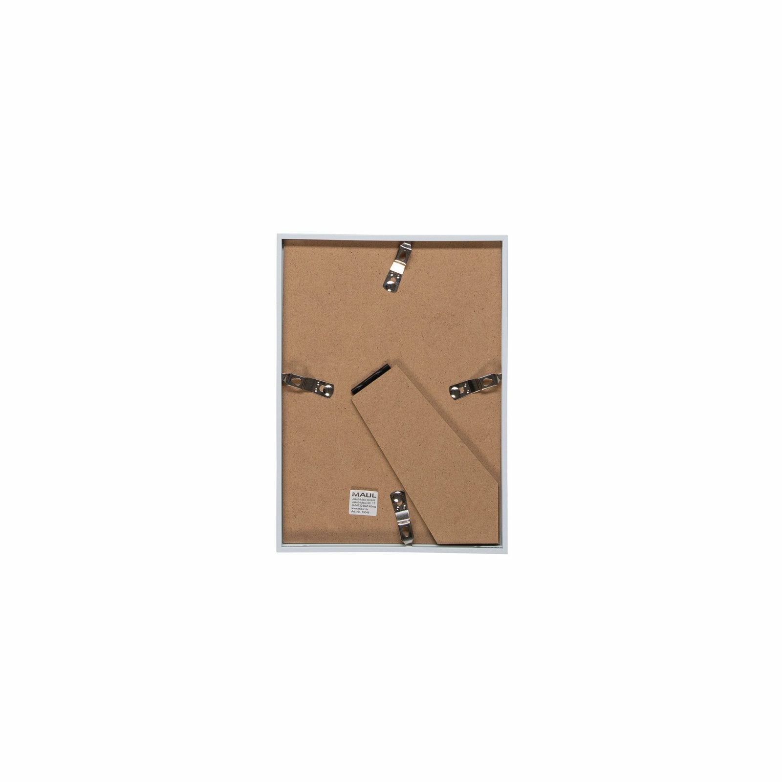 MAUL Bilderrahmen – für 13 × 18 cm – MDF & Kunststoff, Weiss