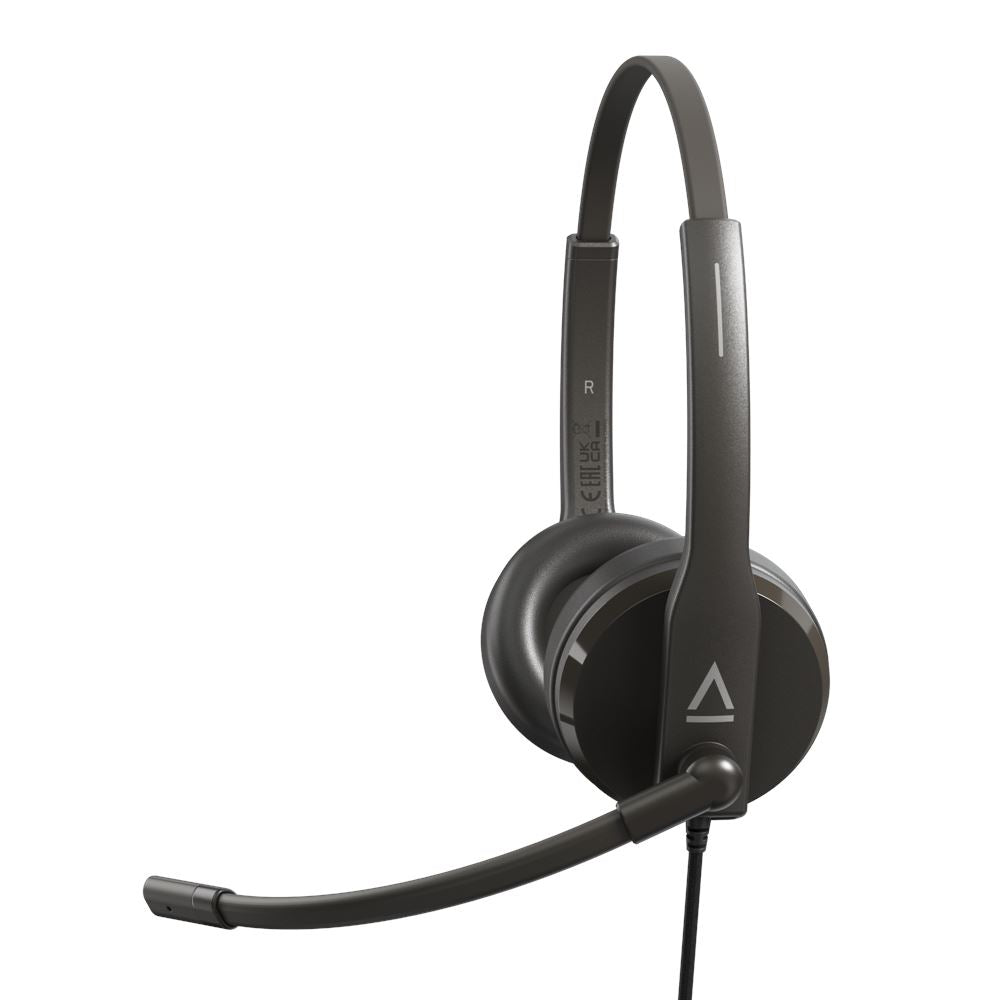 Creative Labs Creative HS-230 Office-Headset – On-Ear, Stereo, Kabelgebunden, 3,5 mm Klinke + USB-A, MS Teams zertifiziert, Schwarz