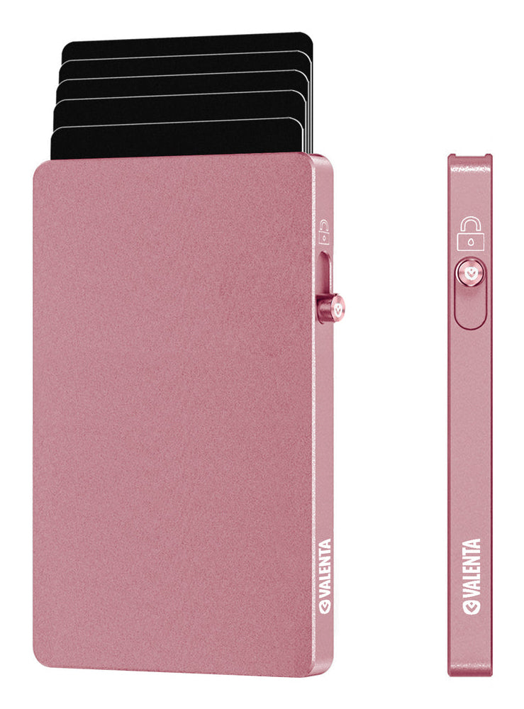 Valenta Halterung – für MagSafe, 67 × 100 × 9,5 mm, Aluminium, rosa