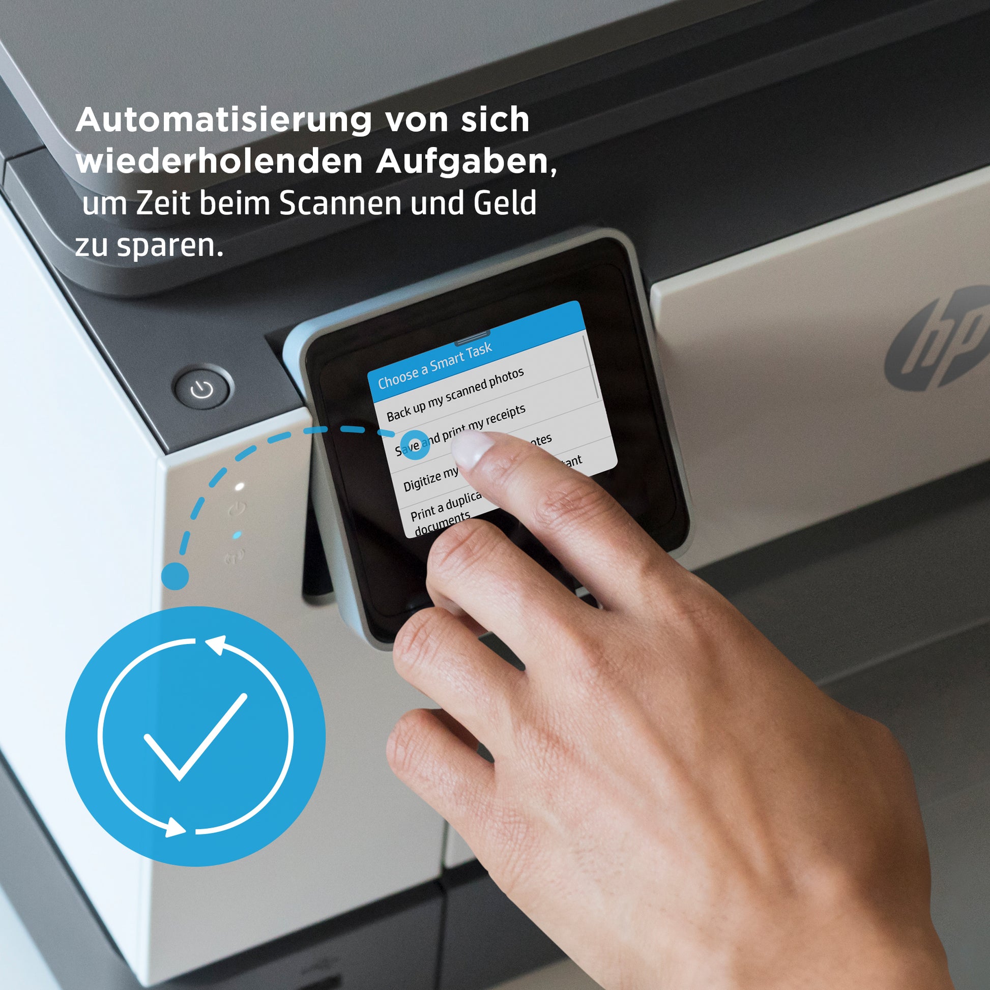 HP Officejet Pro 9022e – Farbiger Tintenstrahl-MFP A4, 4-in-1 – USB/WLAN – Duplex, ADF – 24 Seiten/Min. S/W