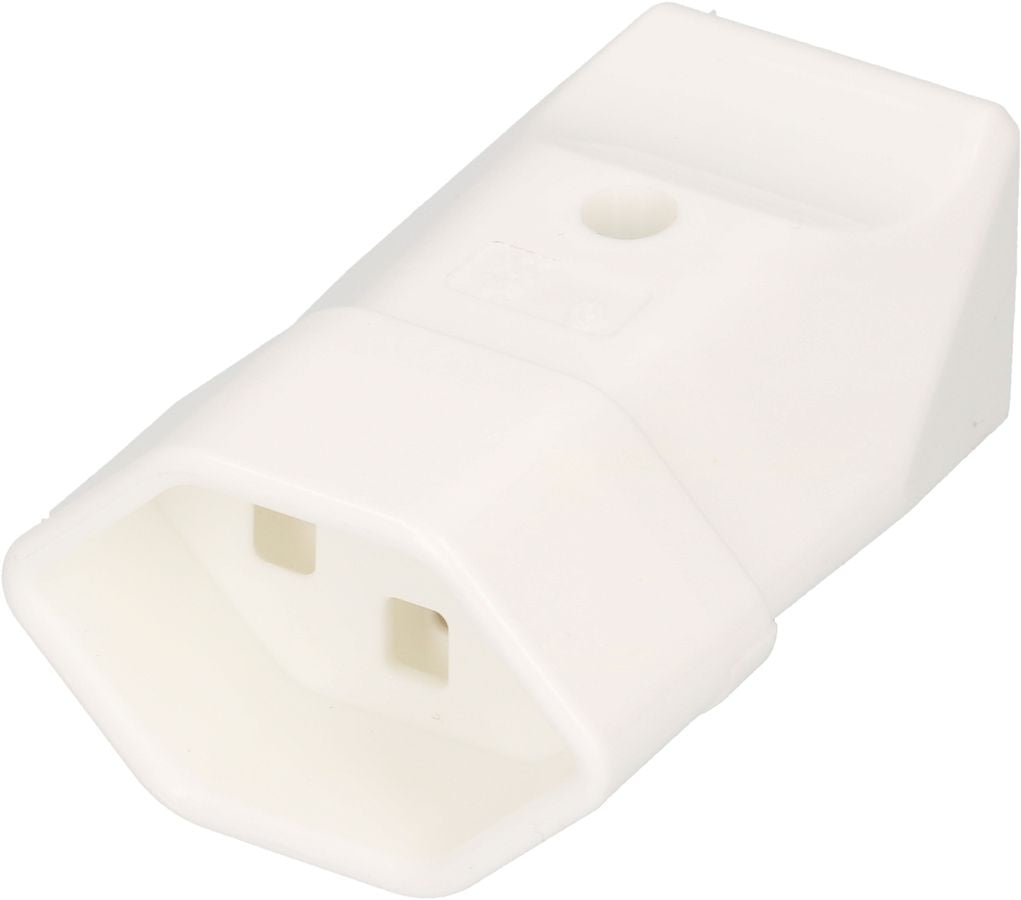 Max Hauri AG Max Hauri Adapterkabel, T23–Schraubklemme – Weiss