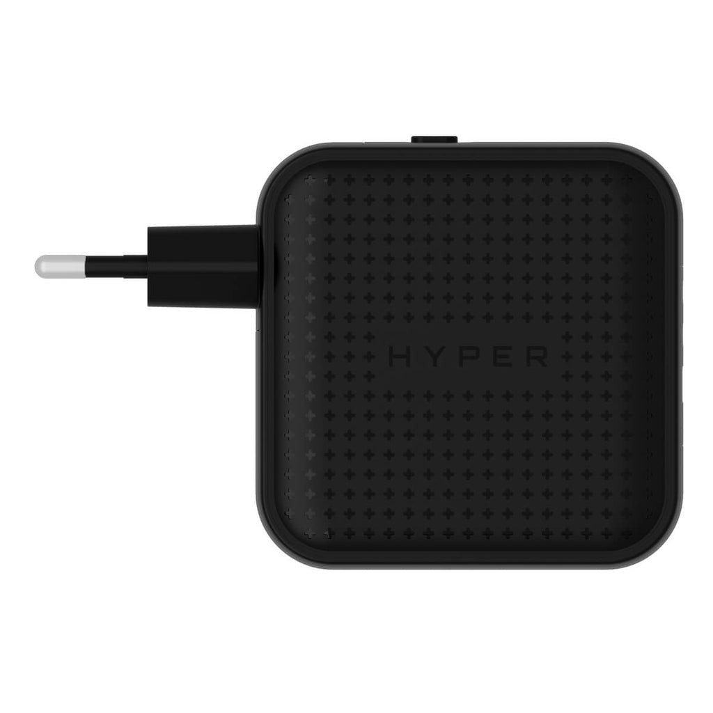 HYPER HJ1003BKWWGL USB-Ladegerät 70 W – USB-C×2, USB-A×1 – PD 3.0, PPS, GaN