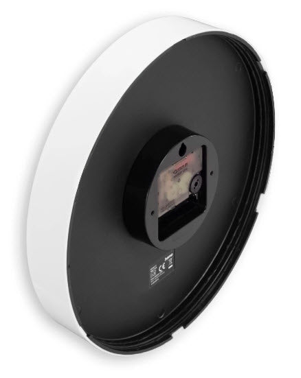 Hama Cebu Wanduhr – Analog, lautlos, Ø 25 cm, grün/weiß, Kunststoff