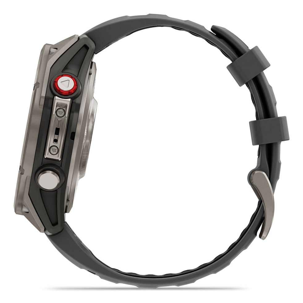 Garmin fenix 8 Pro LTE – GPS-Smartwatch – 47 mm, 1,4", LTE, AMOLED, Saphirglas, 100 m, Graphit, Sportarmband