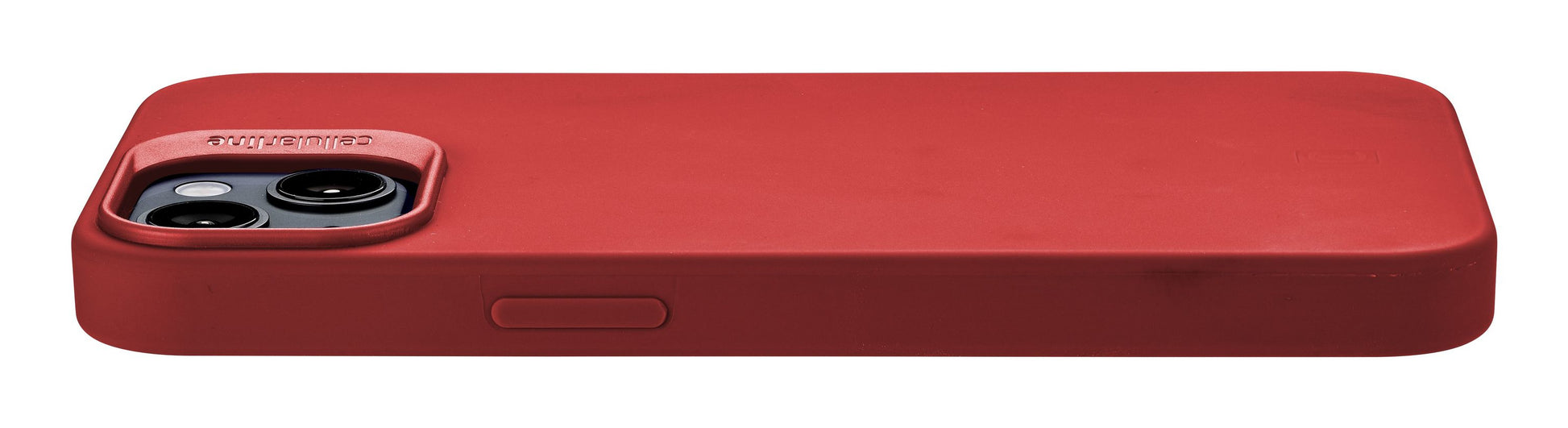 Cellularline Backcover Sensation+ – für Apple iPhone 15 – Rot – Silikon