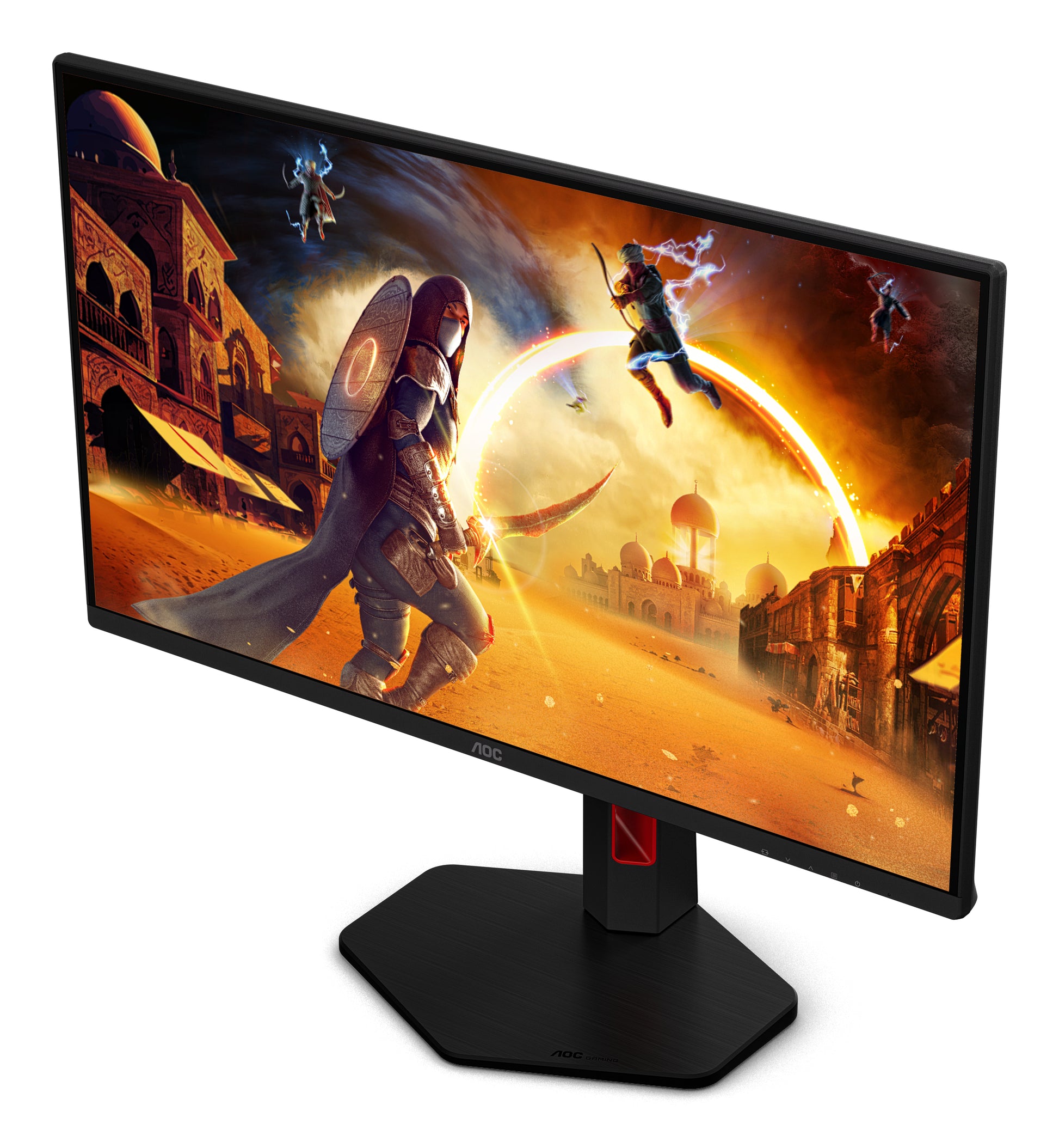 AOC 25G4KUR – Monitor, 24,5", IPS, 420 Hz, USB-Hub, Adaptive Sync, VESA 100 × 100, Schwarz