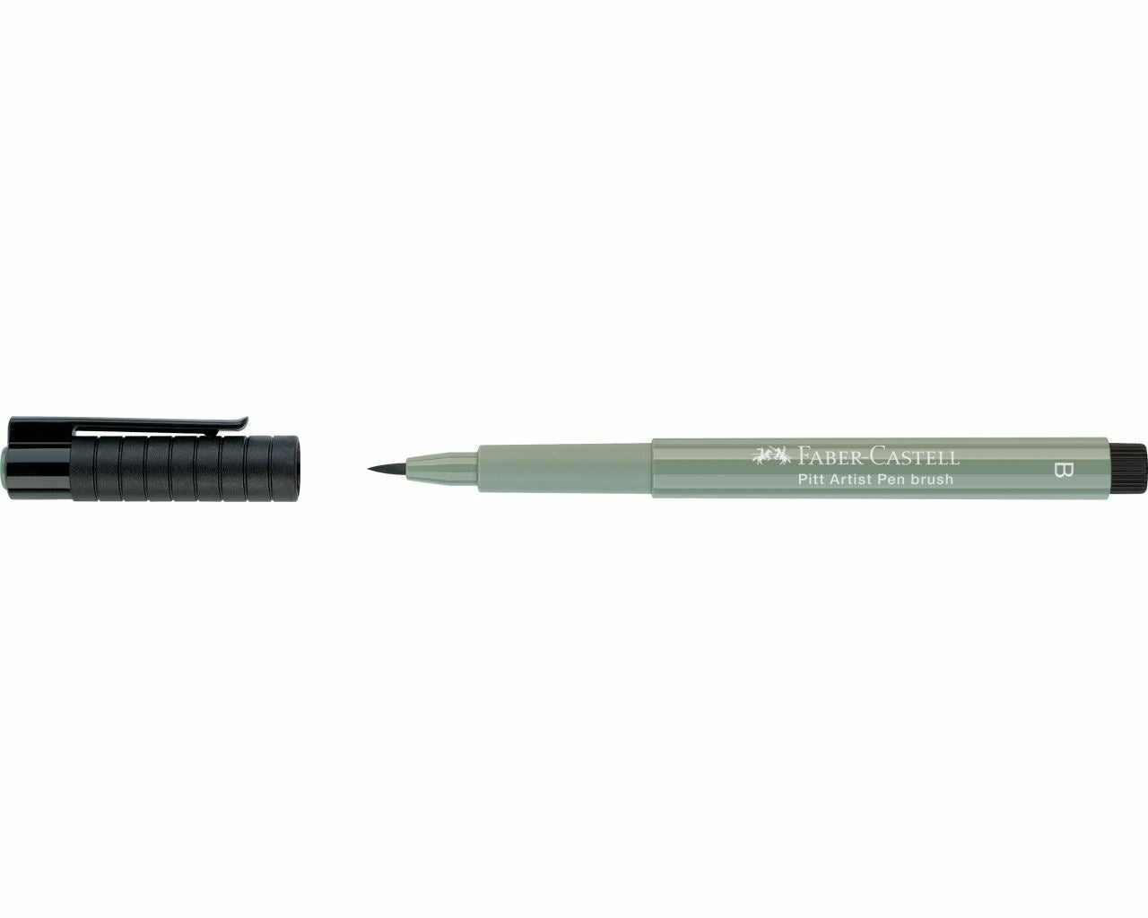 Faber-Castell Pitt Artist Pen Brush – Pinselspitze, 2,5 mm, pigmentiert, wasserfest, hellgrün