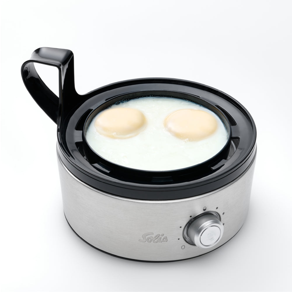 Solis Eierkocher V2 SEV Typ 8272 – 7 Eier, 400 W, Abschaltautomatik – Silber/Edelstahl