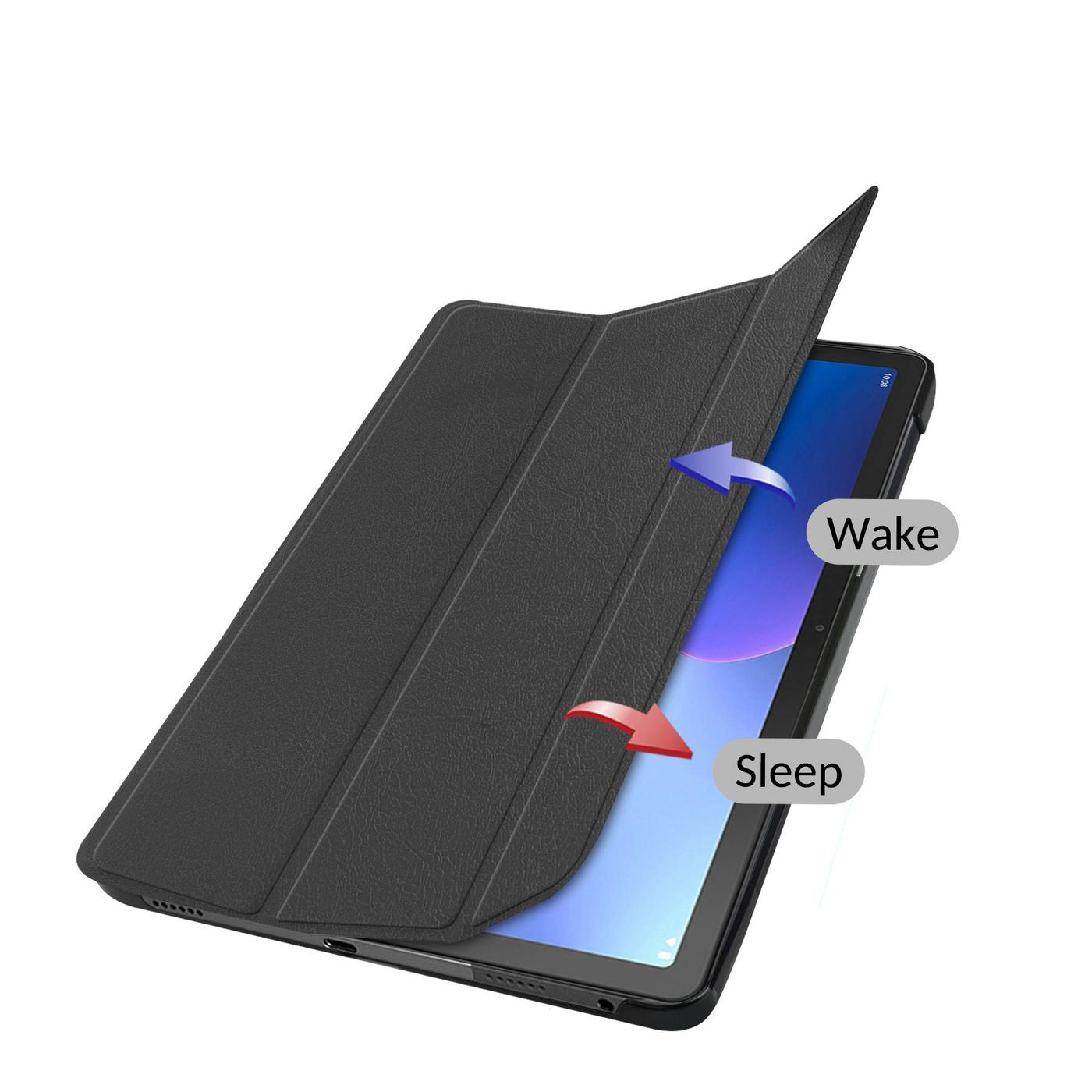 eSTUFF Tablet-Hülle für Lenovo Tab M10 Plus (3. Gen.) 10,6" – Schwarz