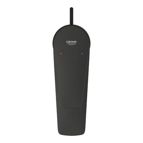 GROHE Badebatterie Start Edge – Einhebelmischer (Unterputz), Messing, Schwarz