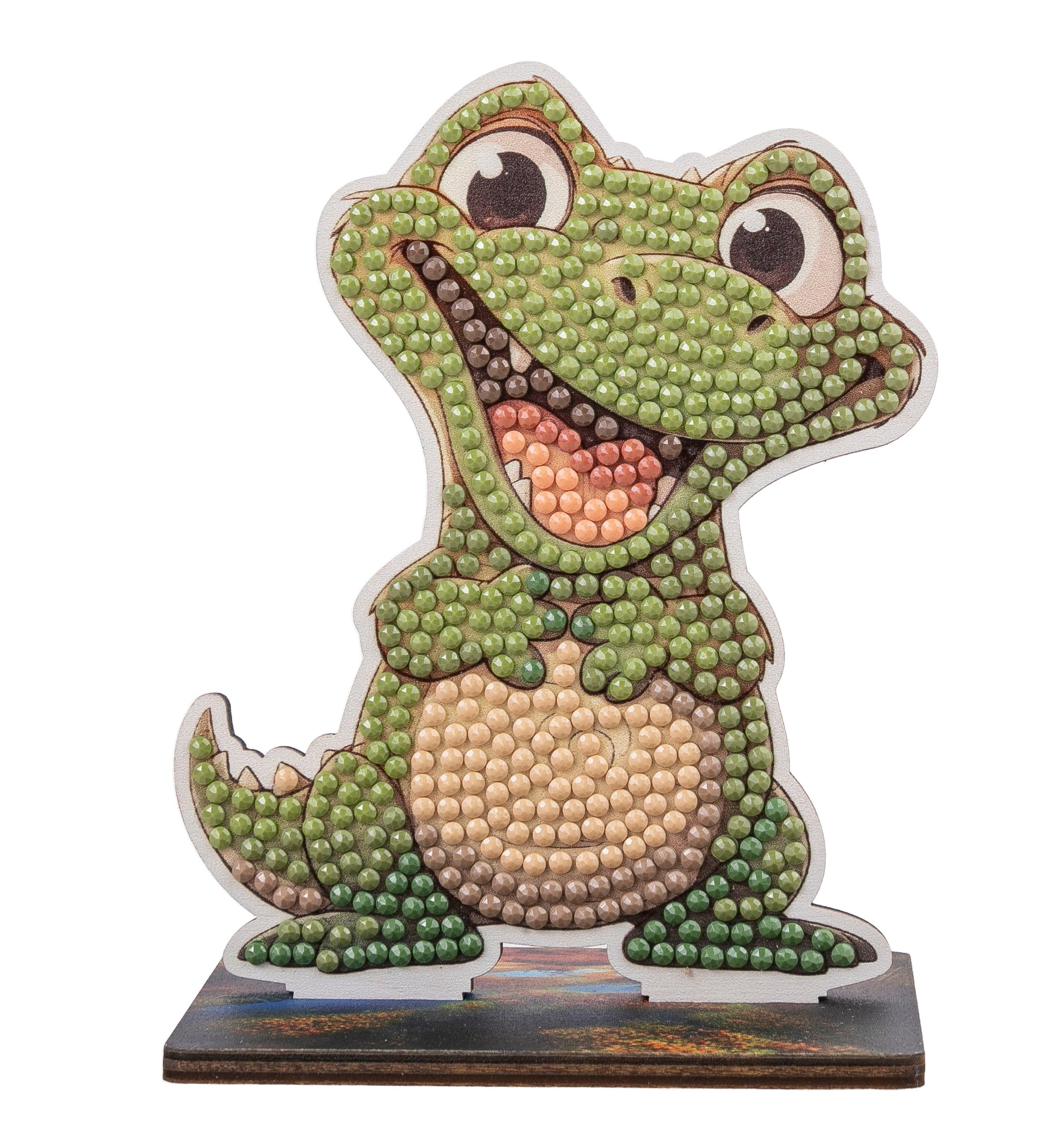 CRAFT Buddy Bastelset – Alligator – 11 cm – Sperrholz – ab 6 Jahren