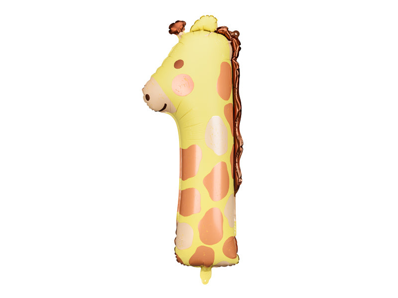 PartyDeco Folienballon – 42 × 90 cm – Folie, mehrfarbig