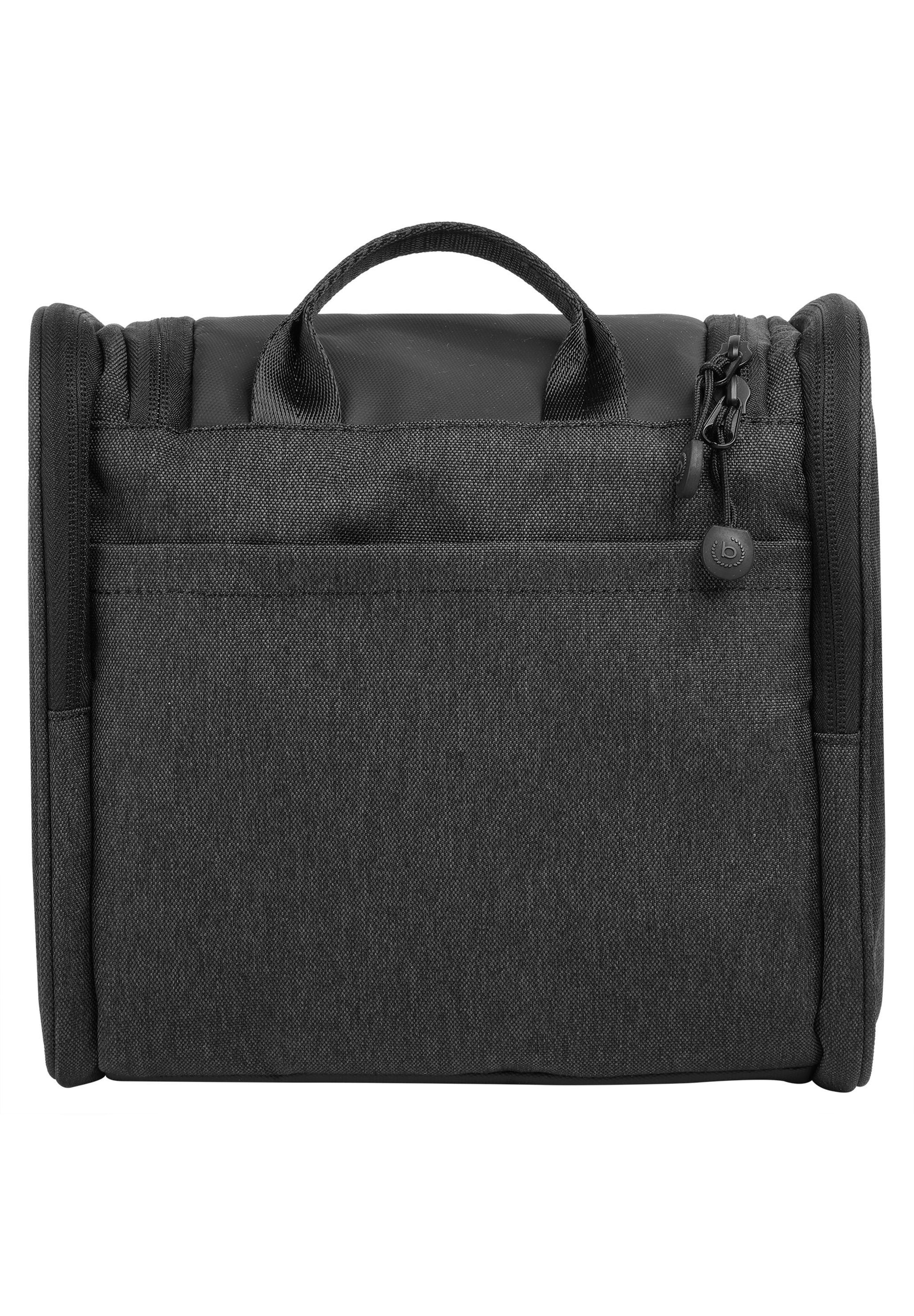 Bugatti cases Bugatti – Kulturbeutel – 230×220×100 mm – Anthrazit, Soft Shell – 1 Stk.