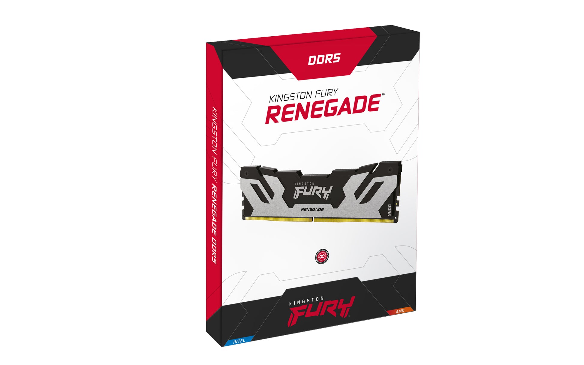Kingston Technology Kingston FURY Renegade Silver XMP DIMM 32 GB DDR5 6400 MT/s CL32, 288-polig – für PC, Kühlkörper