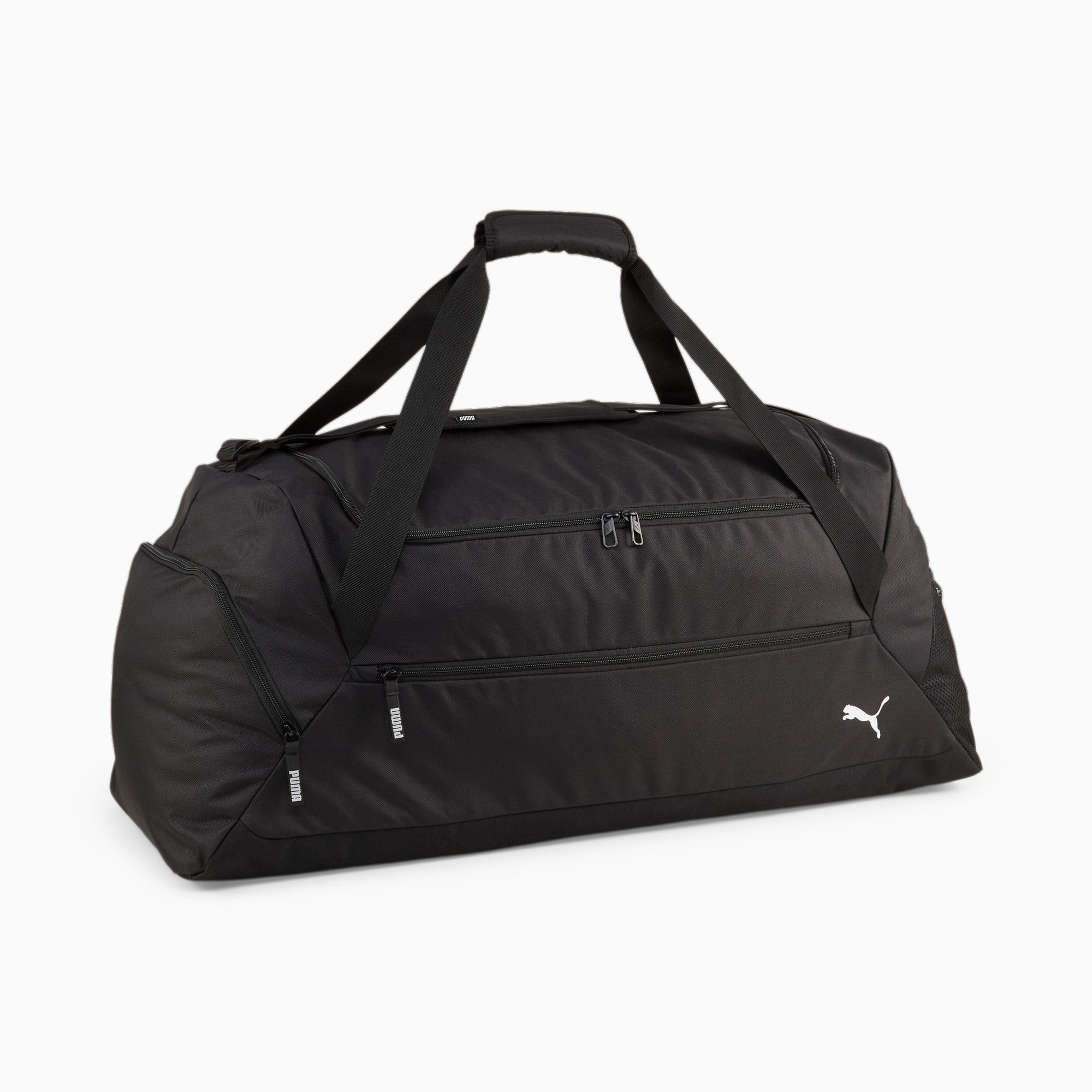 PUMA Sporttasche teamGOAL – 72 l, Polyester, Schwarz, 77 × 33 × 32 cm