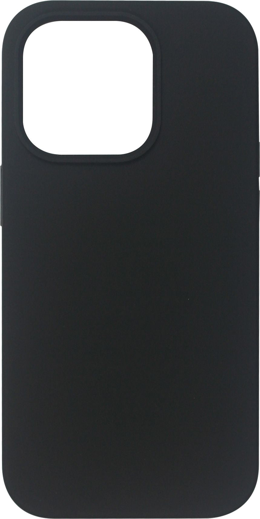 eSTUFF INFINITE (GRS) RIGA Backcover – für Apple iPhone 14 Pro, Silikon+TPU, Schwarz