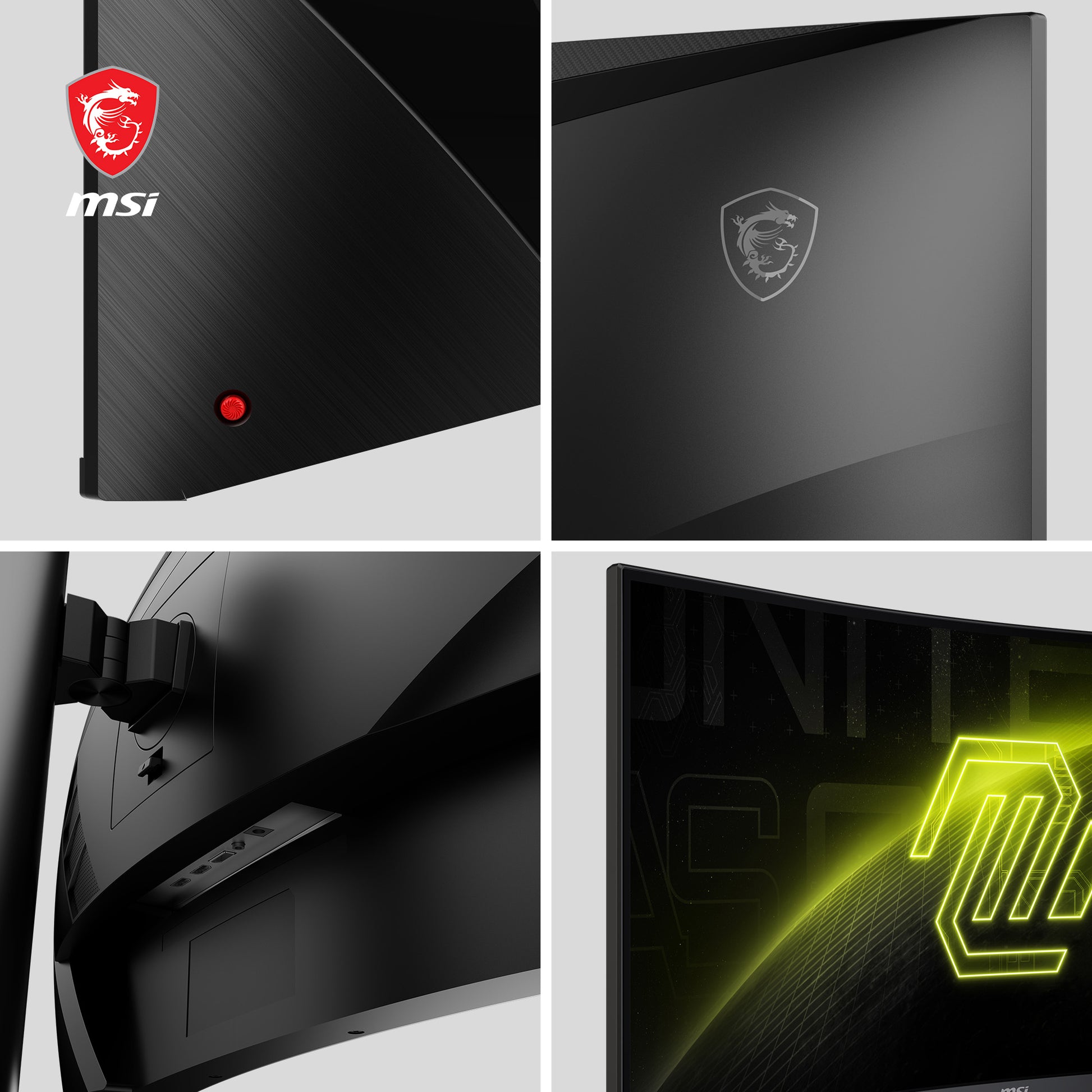 MSI MAG 345CQRDE – Monitor, 34", 3440 × 1440, VA, 180 Hz, 300 cd/m², Gebogen, USB-C, VESA 100 × 100, Schwarz
