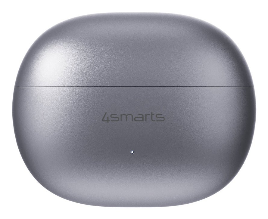 4smarts SkyBuds Clip – Open-Ear True Wireless (TWS), IPX4, bis 28 h mit Ladecase, Grau