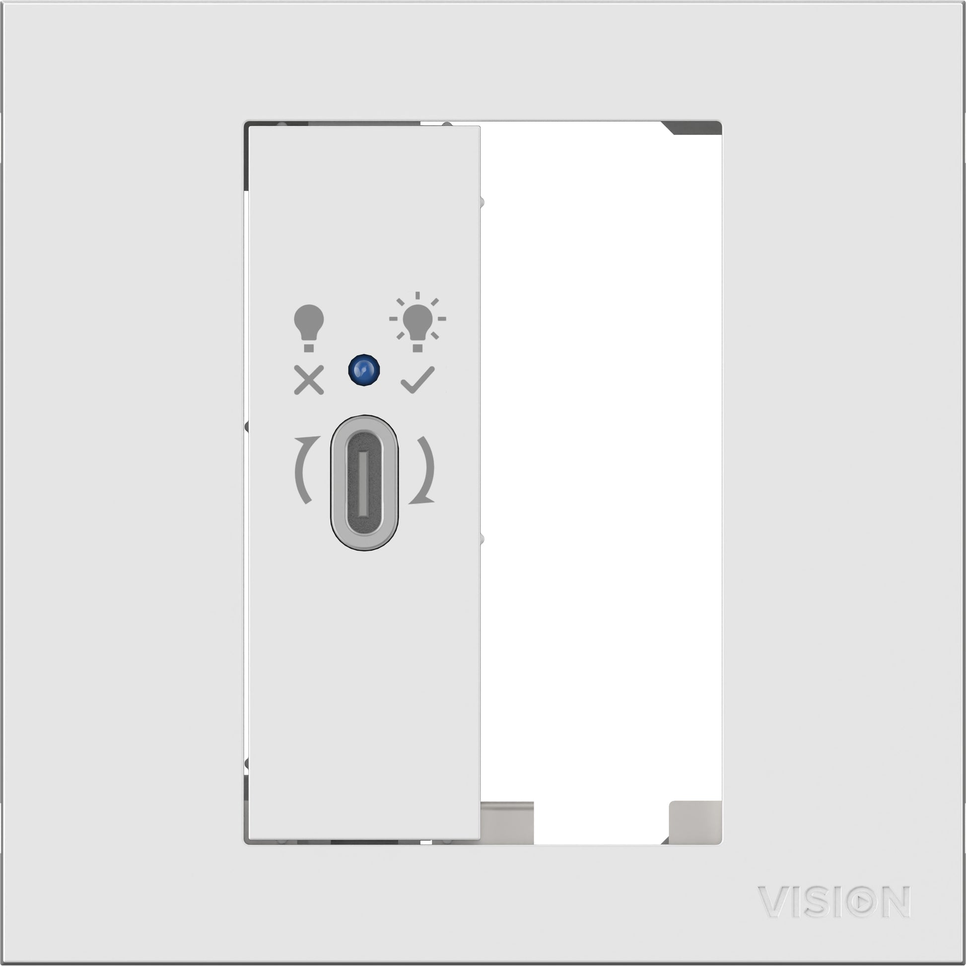 Vision TC3 USBCFF – Techconnect Modul, 1× USB-C, USB 3.2 Gen 1, USB-PD 100 W, Weiss