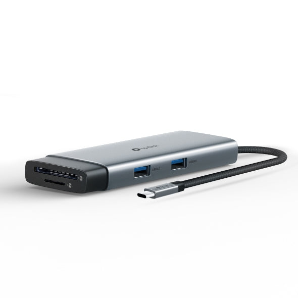 TP-Link UH7020C USB-Hub – USB-C, 1× HDMI, 2× USB-A, 100 W PD, SD/microSD, für Windows/Mac/ChromeOS