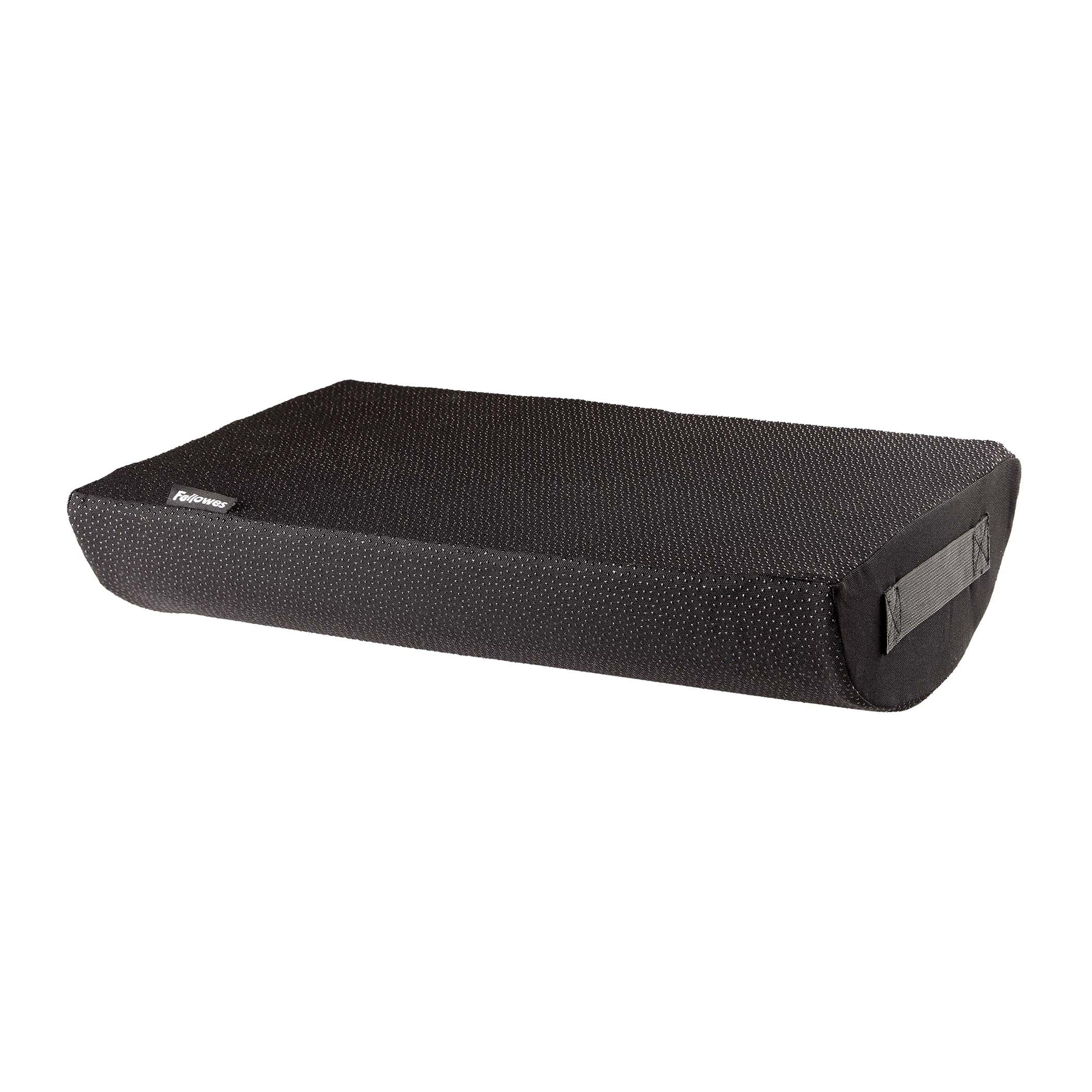 Fellowes Fusskissen Breyta – 30 × 45 × 10 cm, schwarz